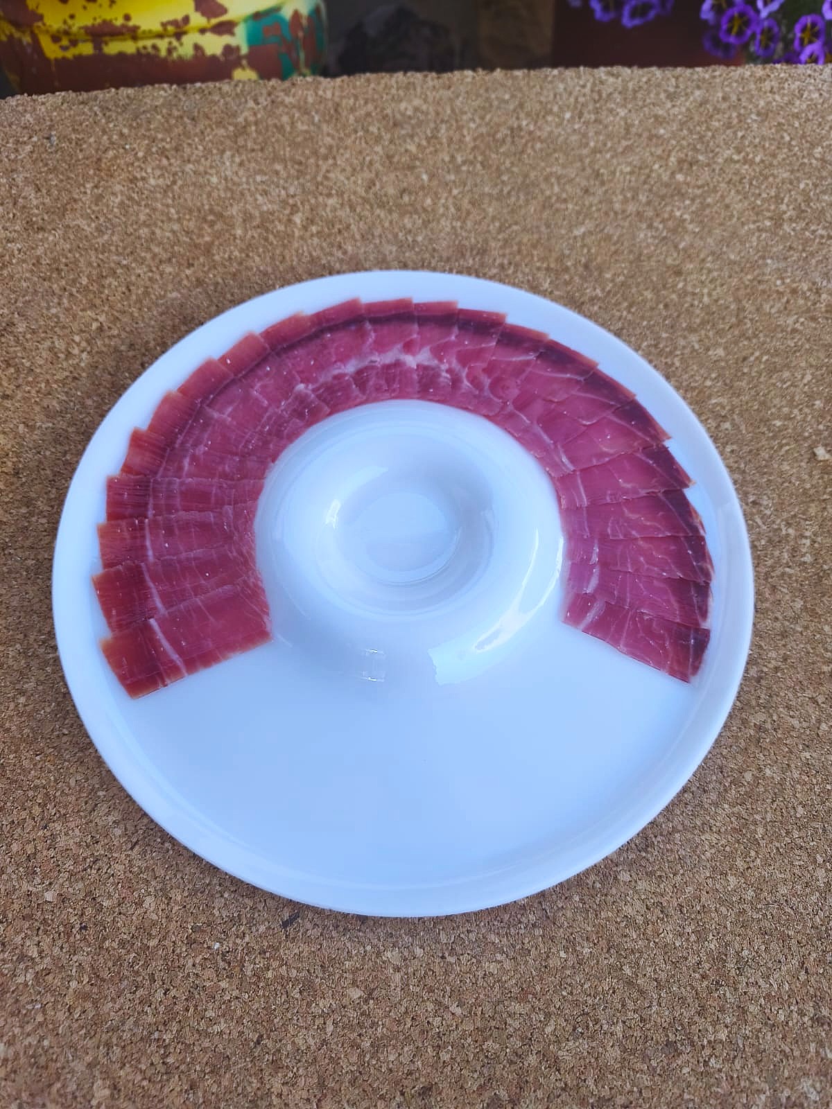 Posavino - Jamón, vino, y arte 2 plato vulkano - Imagen 2