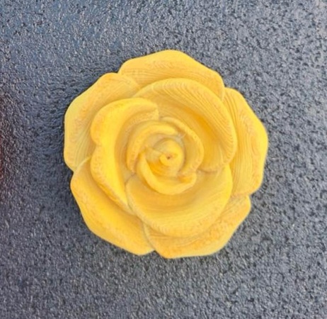 Posavino - Jamón, vino, y arte 3 SET DE 4 ROSAS DECORATIVAS - Imagen 3