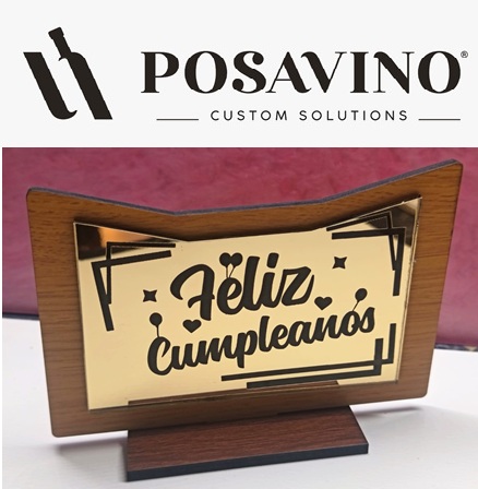 Posavino - Jamón, vino, y arte 1 CARTEL FELIZ CUMPLEAÑOS